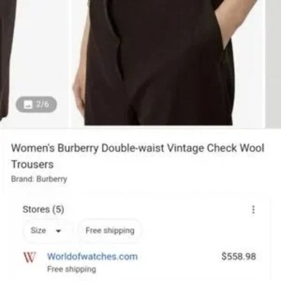 Burberry trousers ,*brand new tags still intact* - Picture 8 of 12